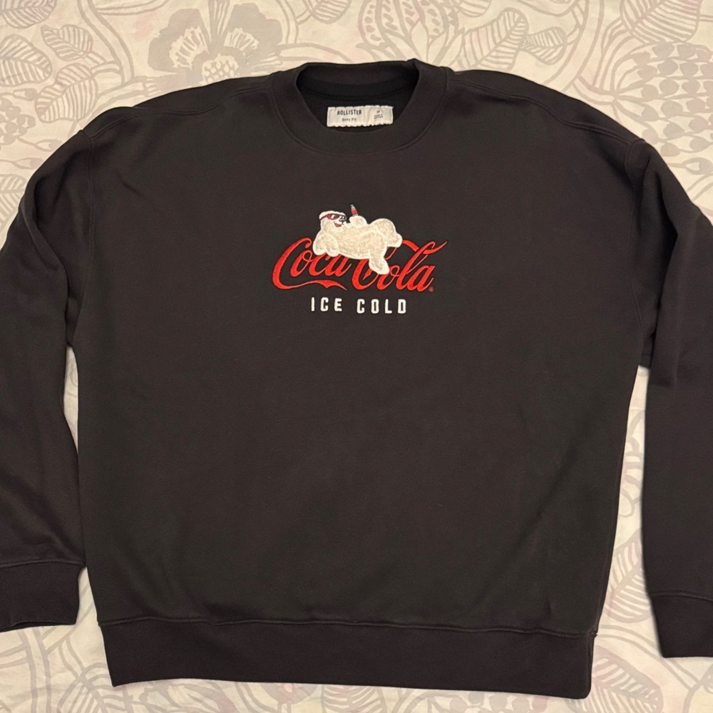 Hollister Coca Cola Crewneck Hoodie
